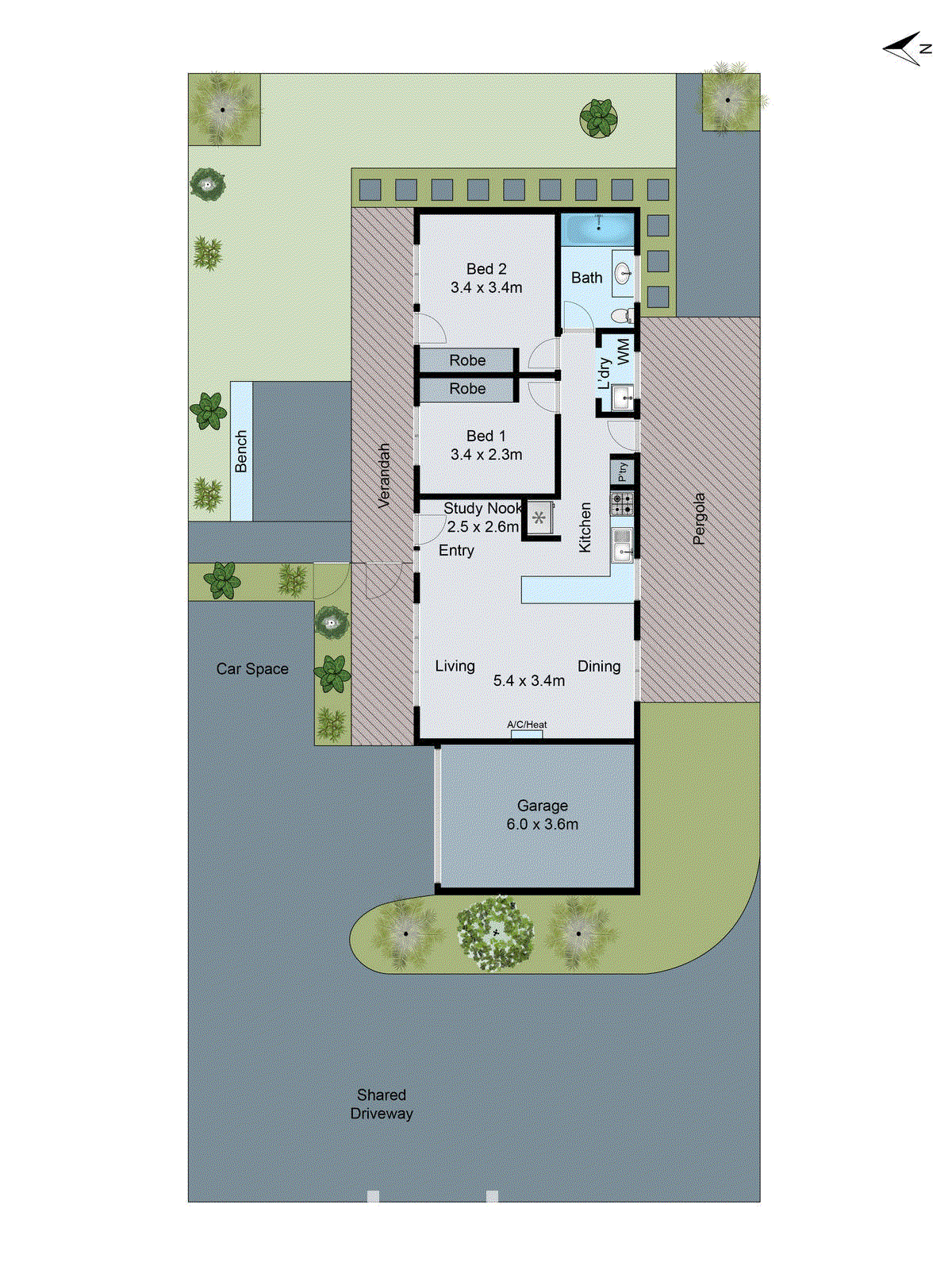 2/158-162 Townsend Road, St Albans Park VIC 3219 - Floorplan