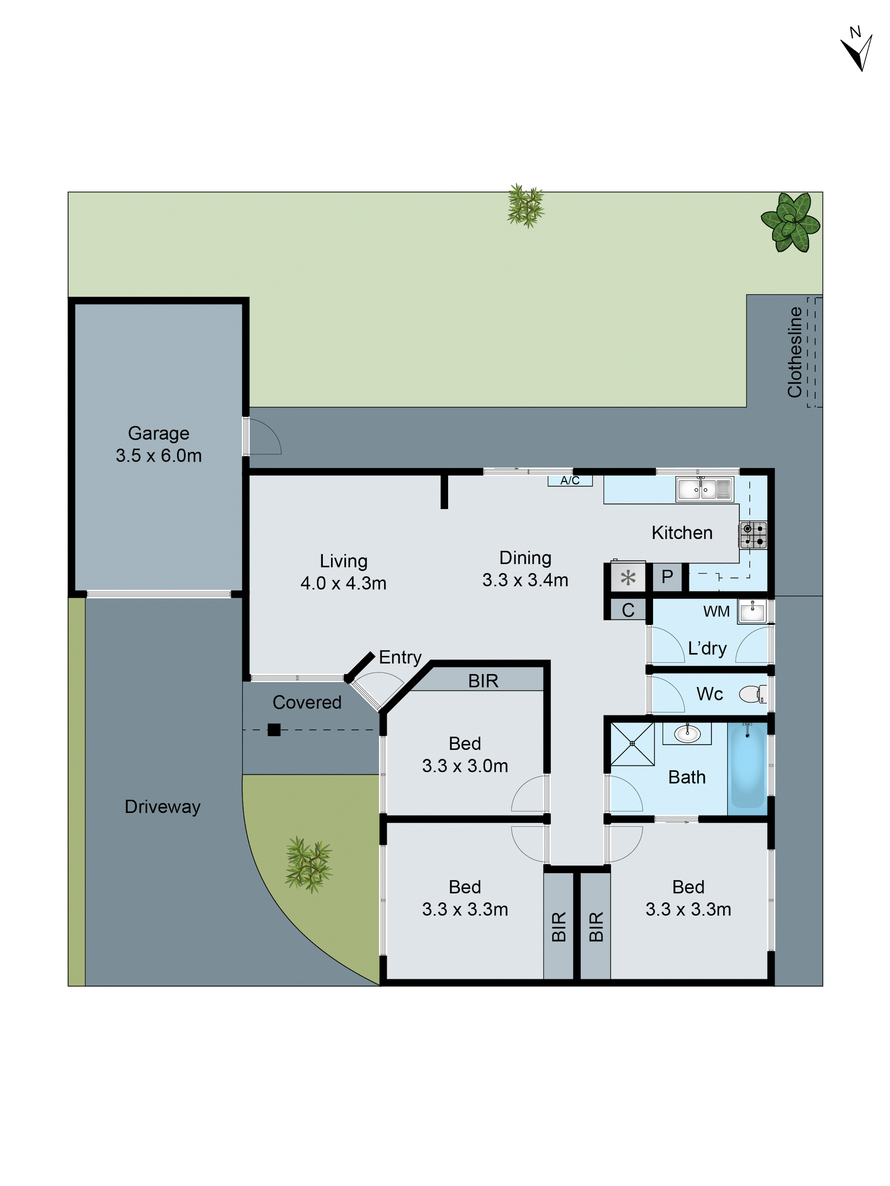 2/16 Belmont Avenue, Clayton VIC 3168 - Floorplan