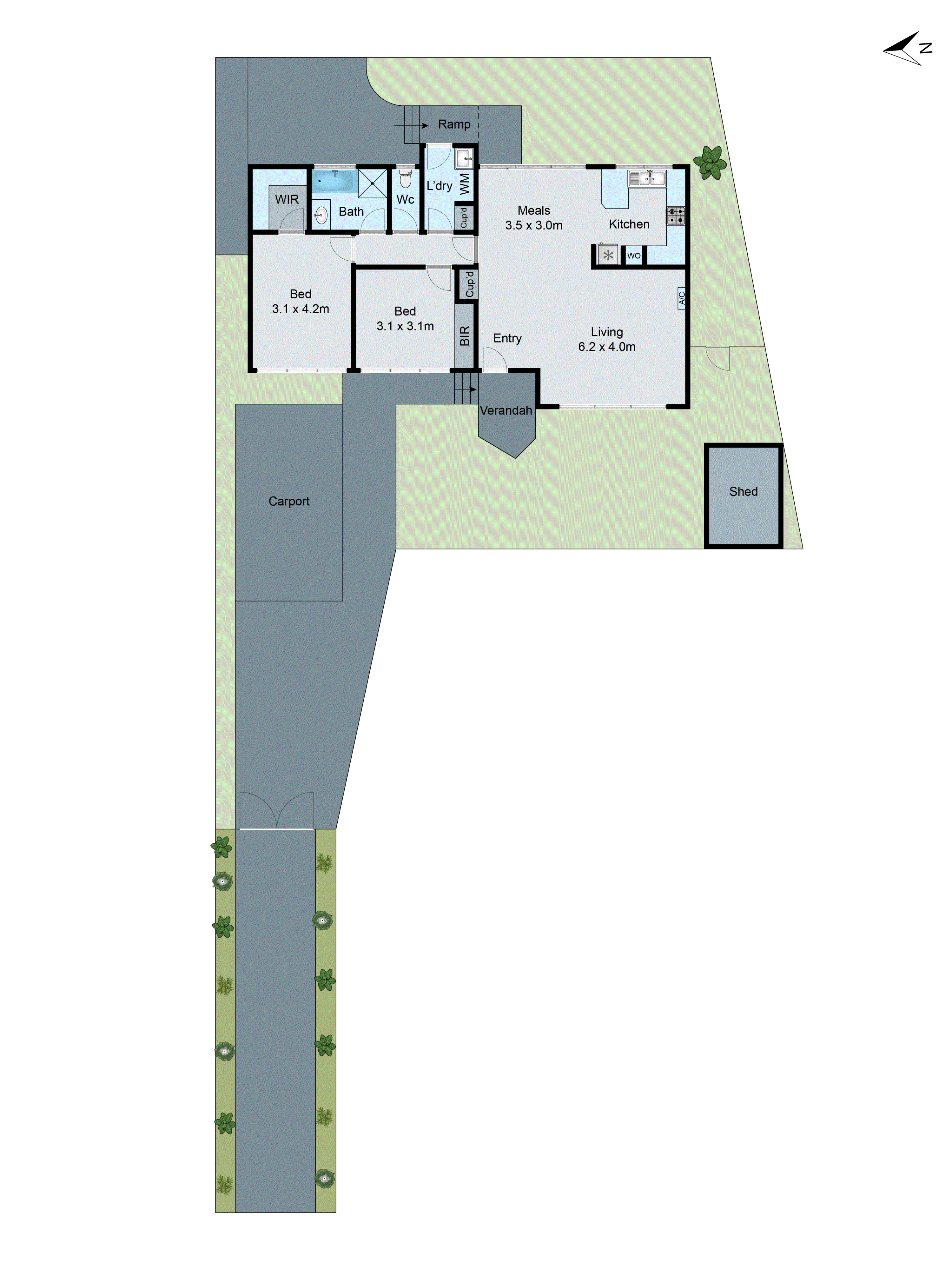 2/16 Brady Road, Bentleigh East VIC 3165 - Floorplan