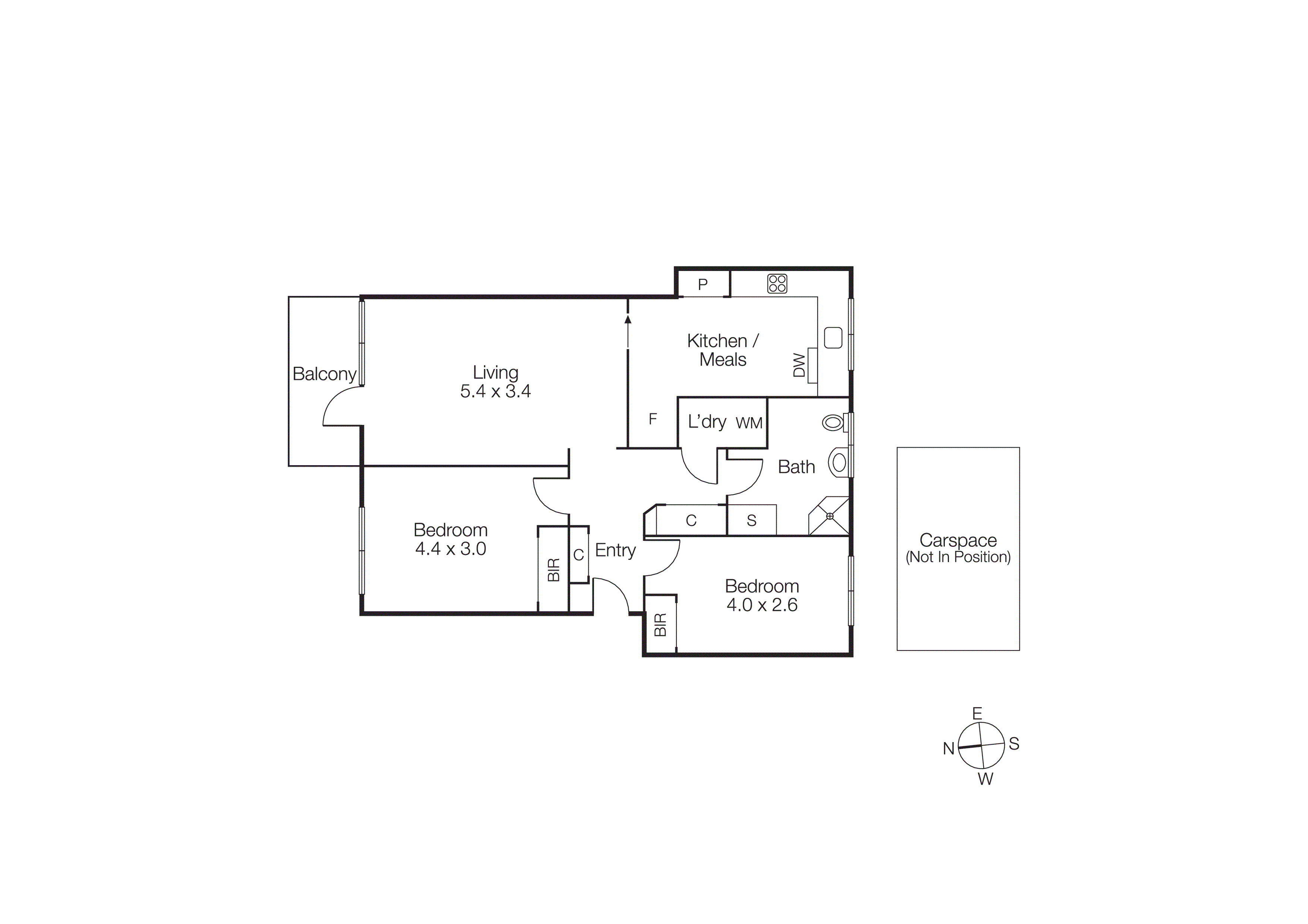 2/16 Chapel Street, St Kilda VIC 3182 - Floorplan