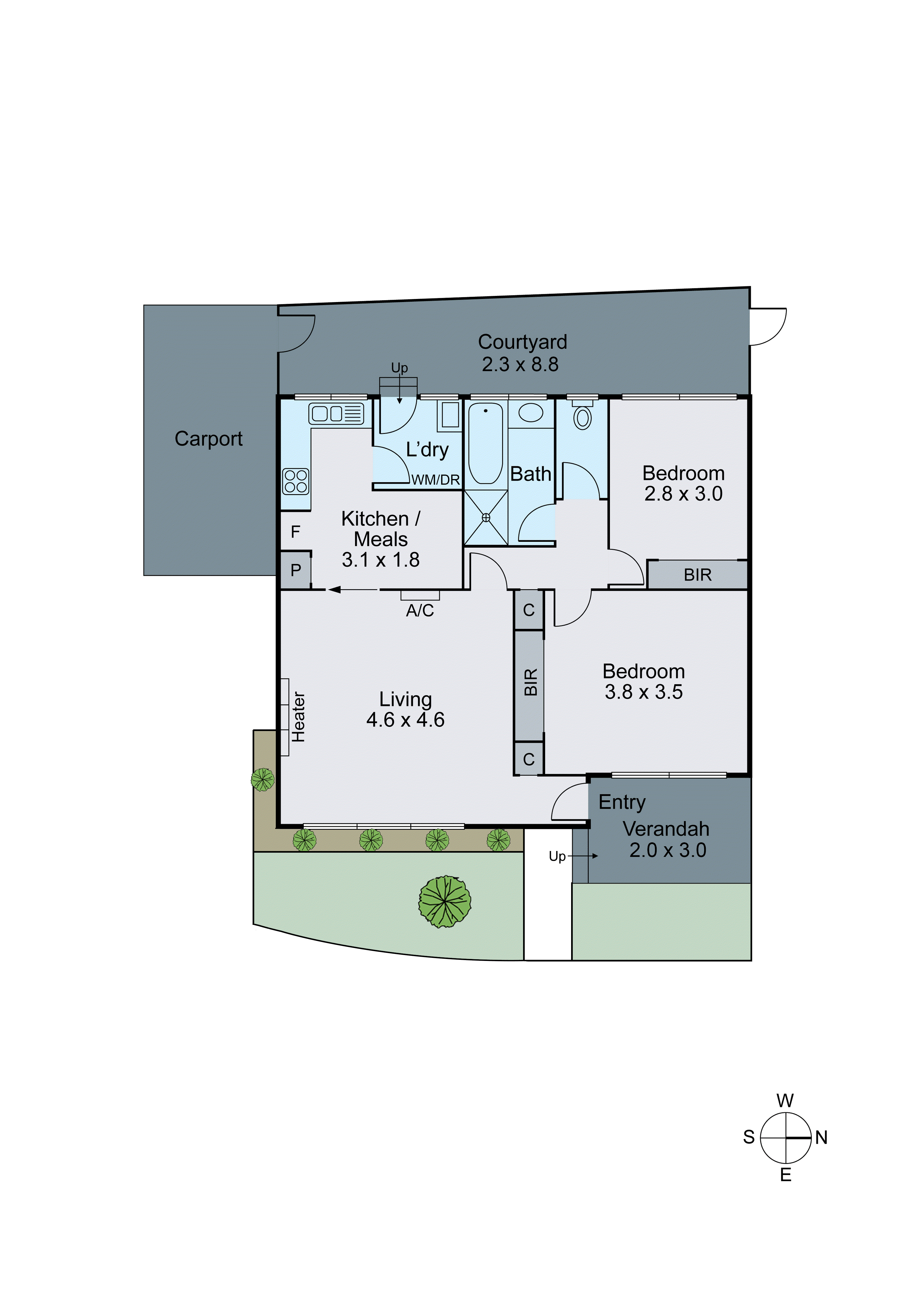 21/6 Creswick Street, Glen Iris VIC 3146 - Floorplan