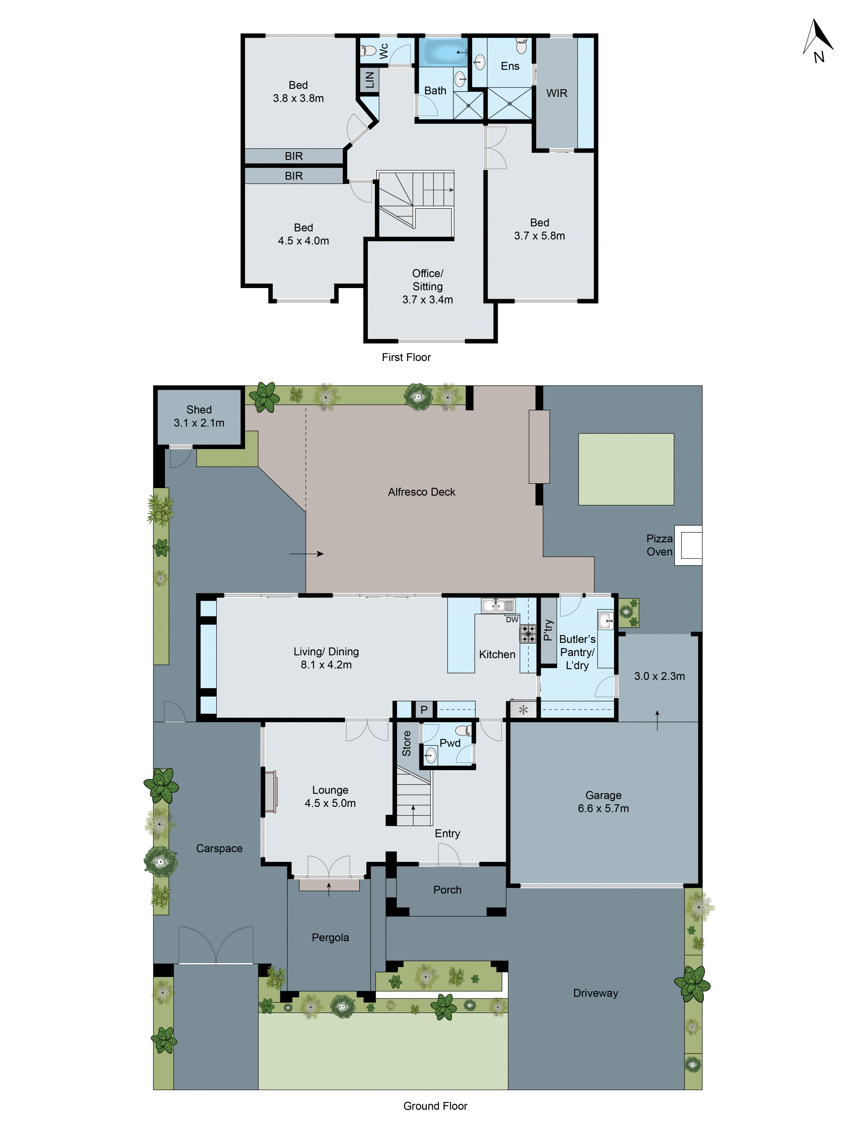 2/16 Knollbrook Close, Highton VIC 3216 - Floorplan