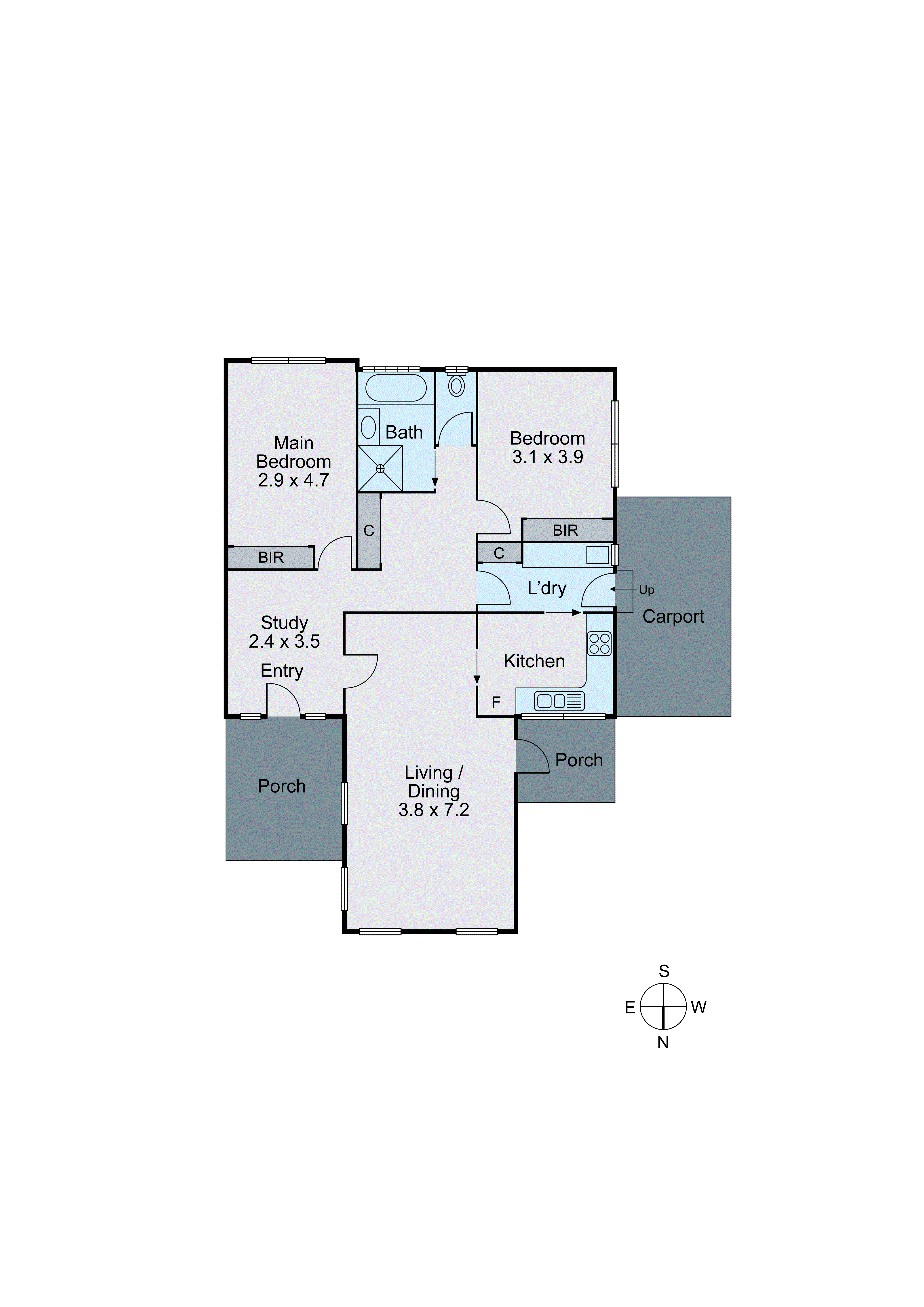2/16 Lithgow Street, Glen Iris VIC 3146 - Floorplan
