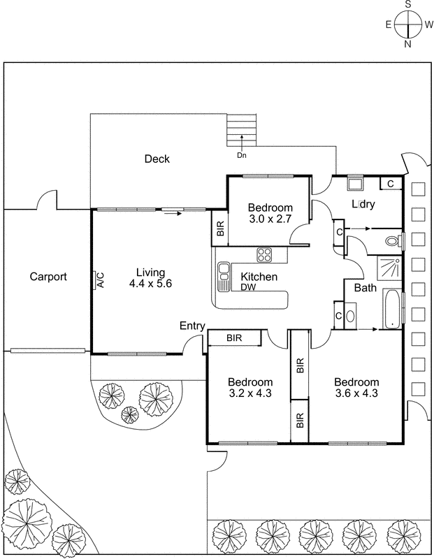 2/16 McGuinness Road, Bentleigh East VIC 3165 - Floorplan
