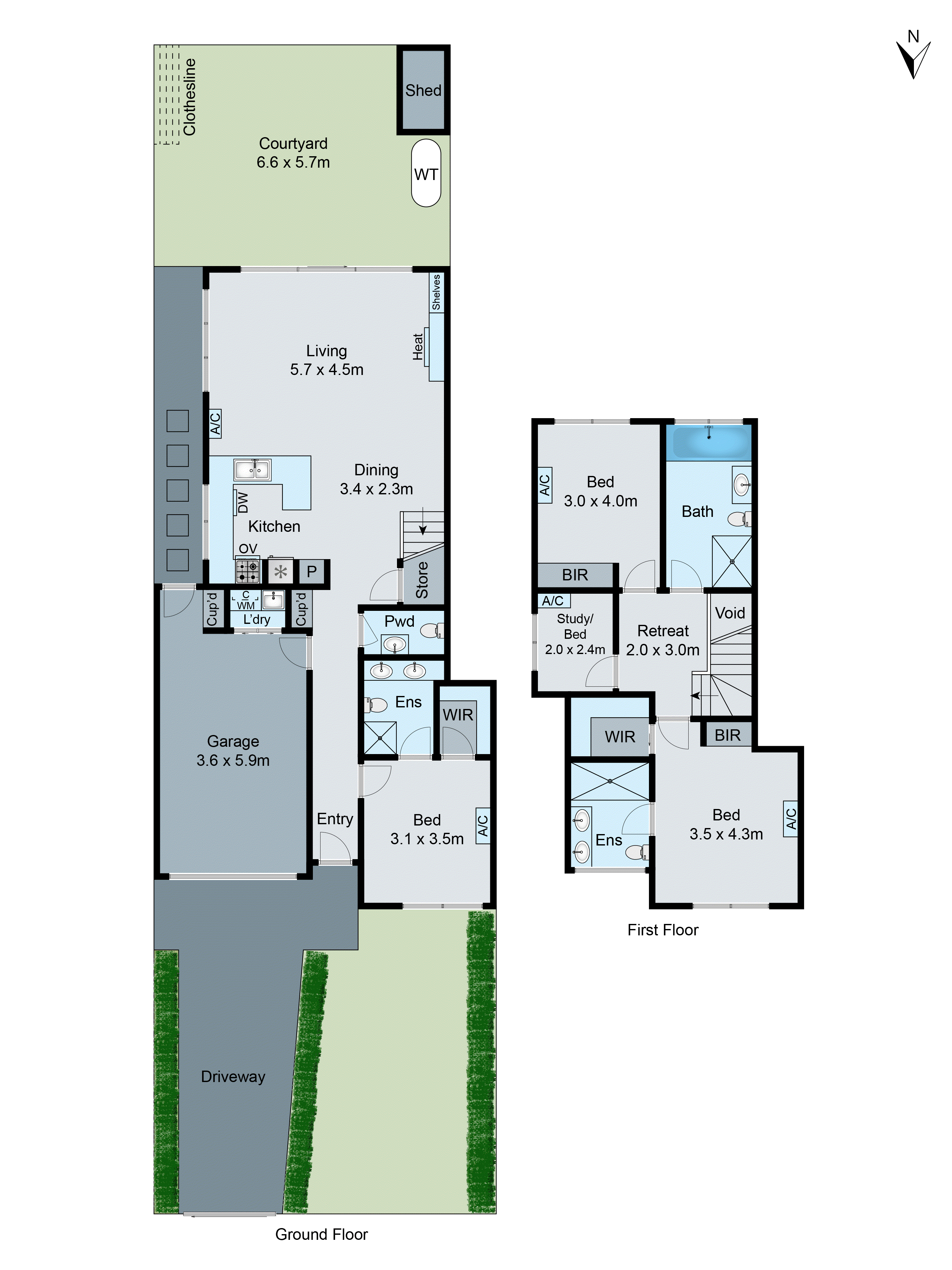 2/16 Nonna Street, Oakleigh East VIC 3166 - Floorplan