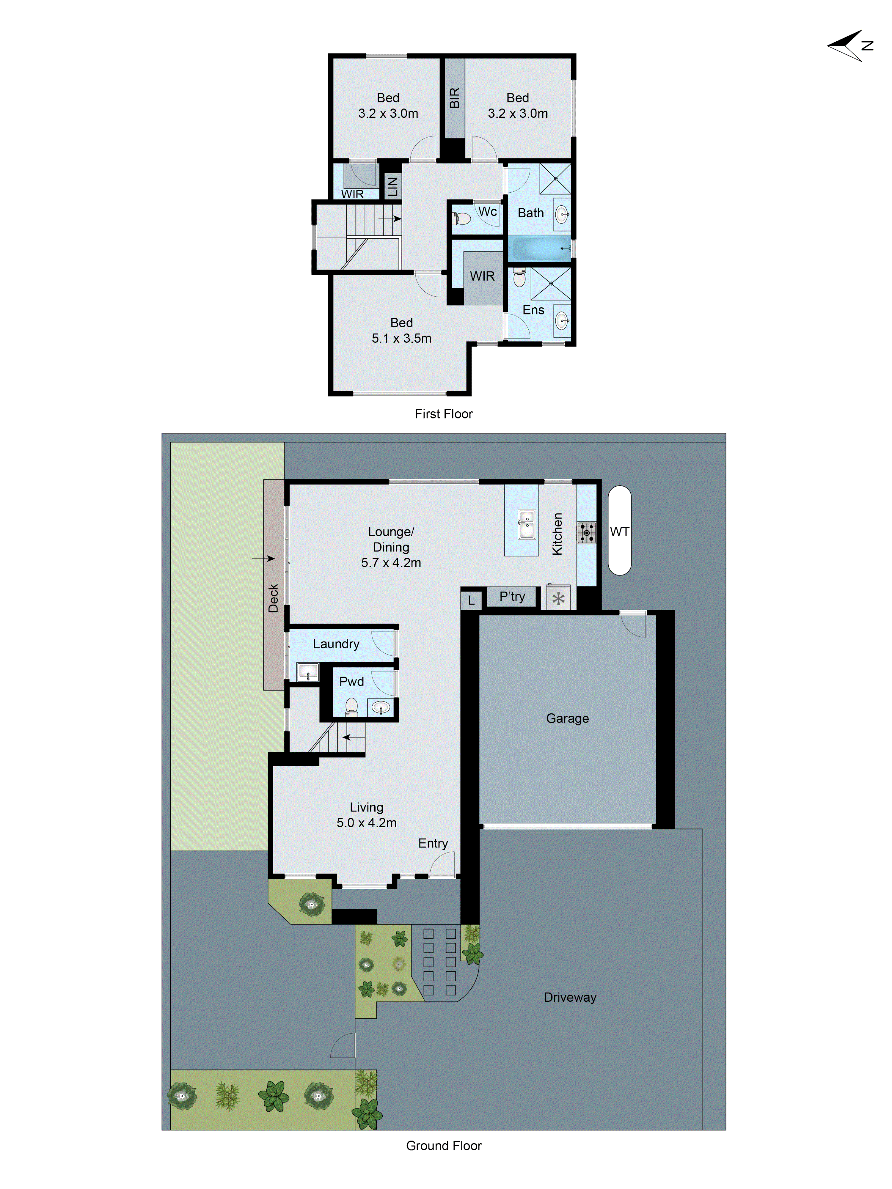 2/16 Ti-Tree Crescent, Seaford VIC 3198 - Floorplan