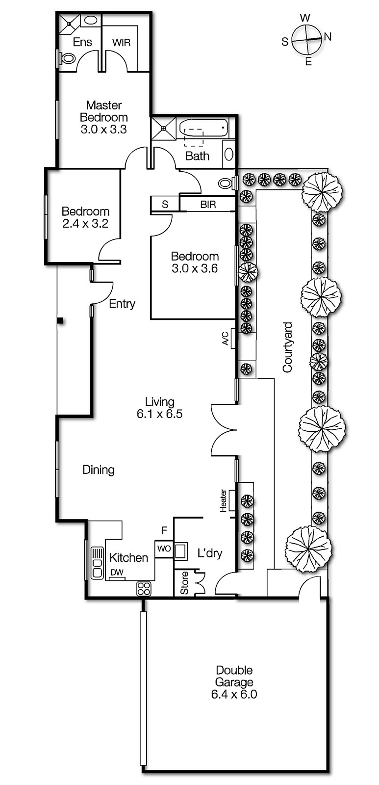 2/16 View Street, Highett VIC 3190 - Floorplan