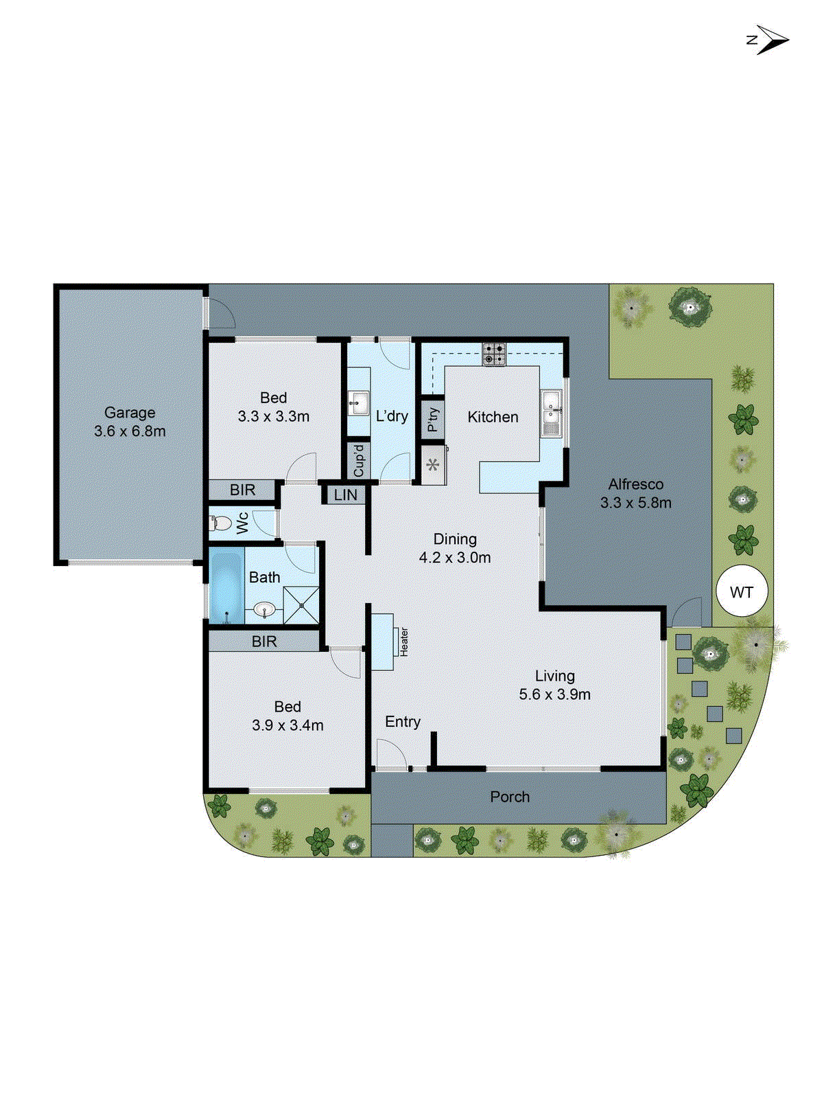 2/160 Grove Road, Grovedale VIC 3216 - Floorplan