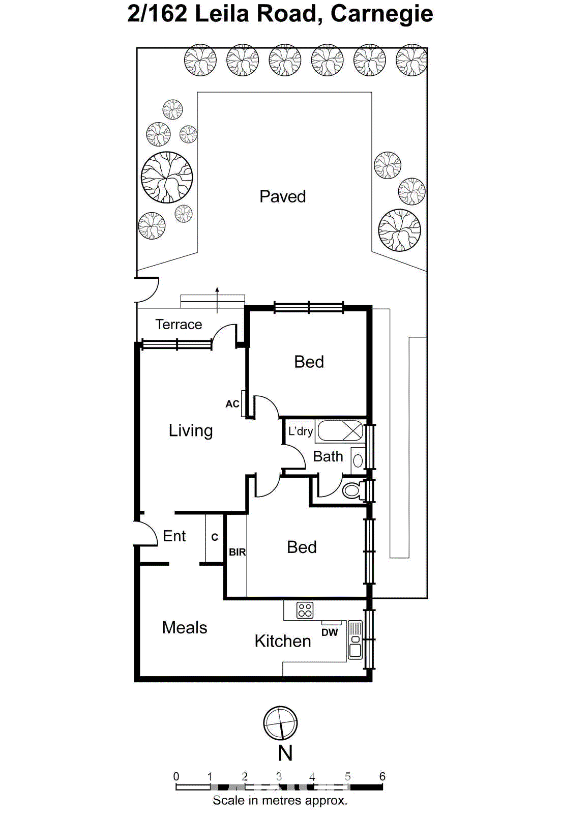 2/162 Leila Road, Carnegie VIC 3163 - Floorplan