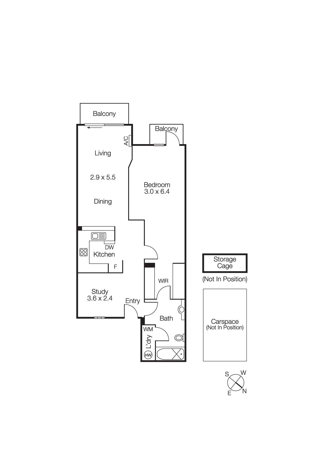 21/64 Fitzroy Street, St Kilda VIC 3182 - Floorplan