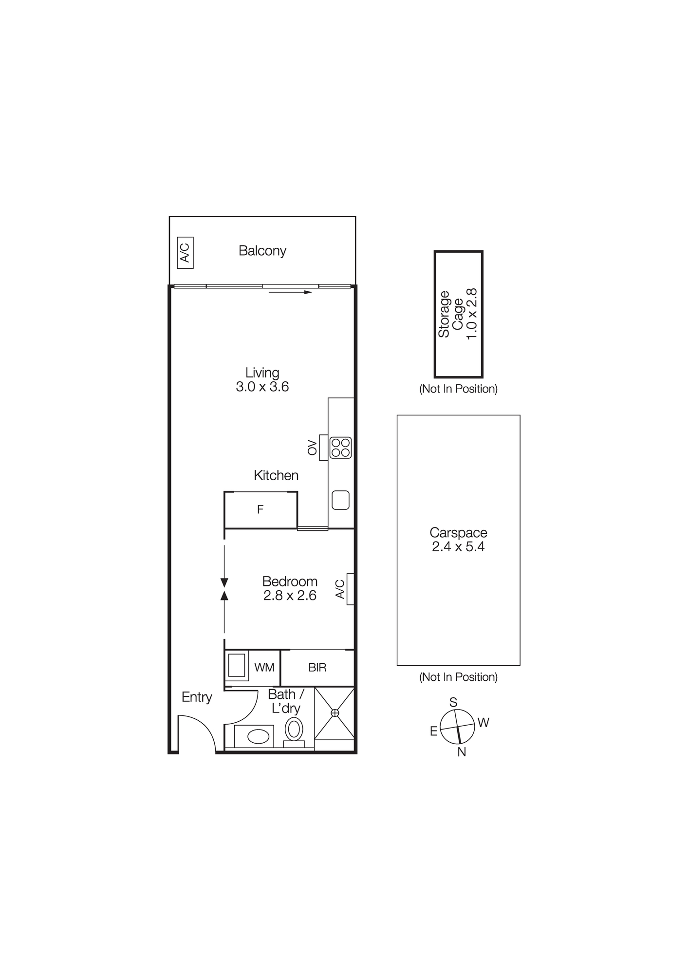 216/427 Hampton Street, HAMPTON VIC 3188 - Floorplan