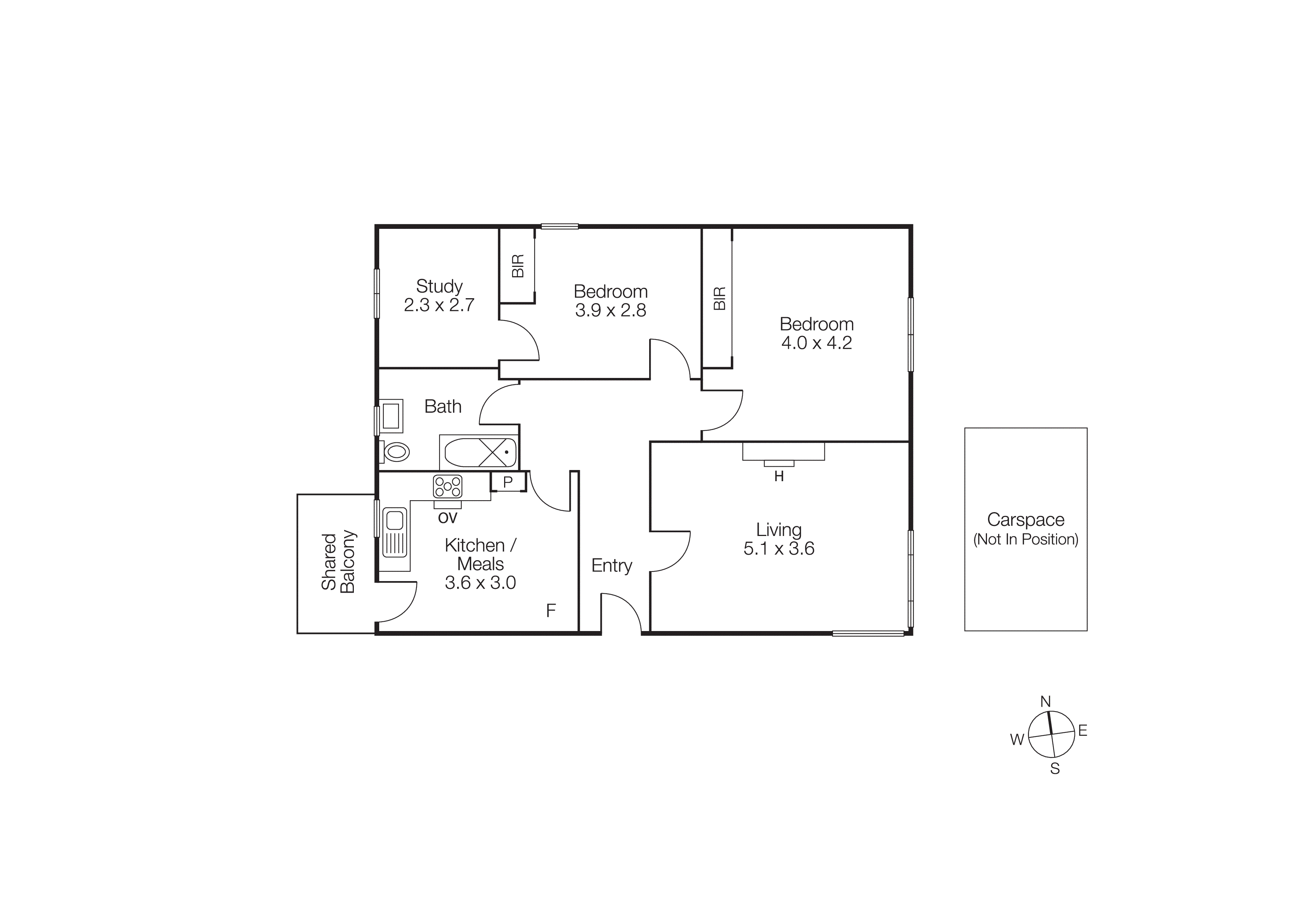2/165 Glen Huntly Road, Elwood VIC 3184 - Floorplan