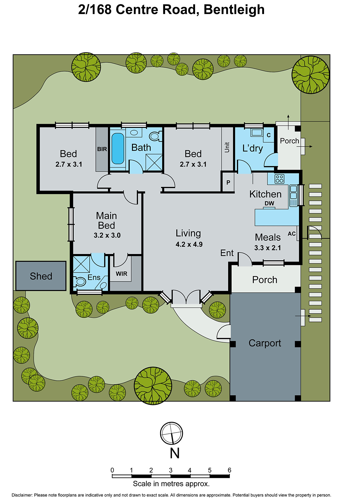 2/168 Centre Road, Bentleigh VIC 3204 - Floorplan