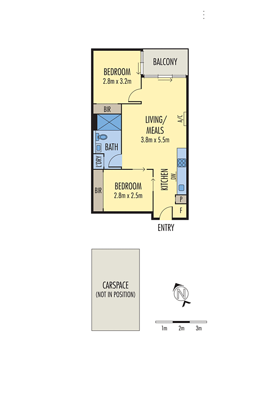 216/99 Dow Street, Port Melbourne VIC 3207 - Floorplan