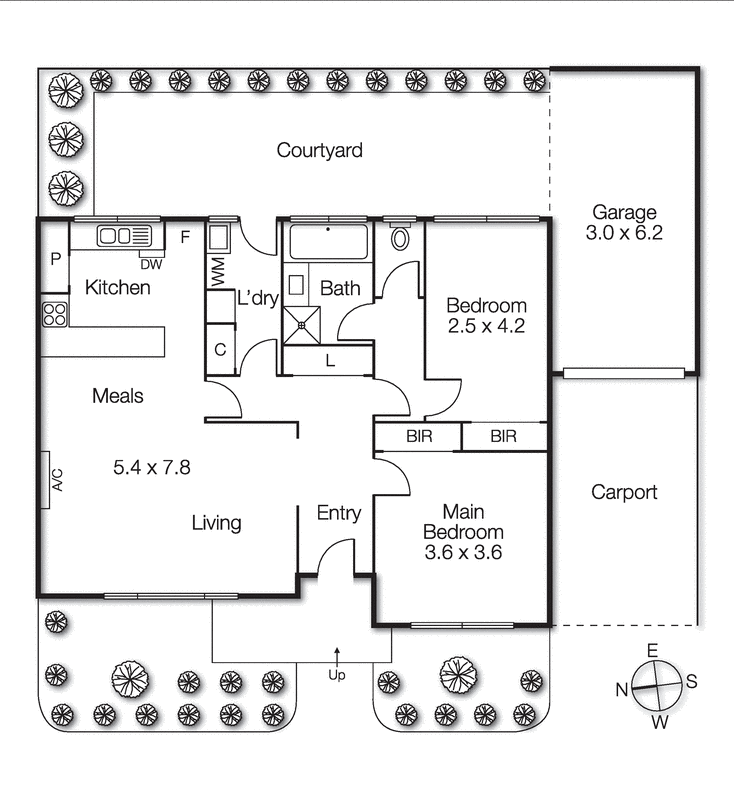2/17 Barilla Road, Moorabbin VIC 3189 - Floorplan