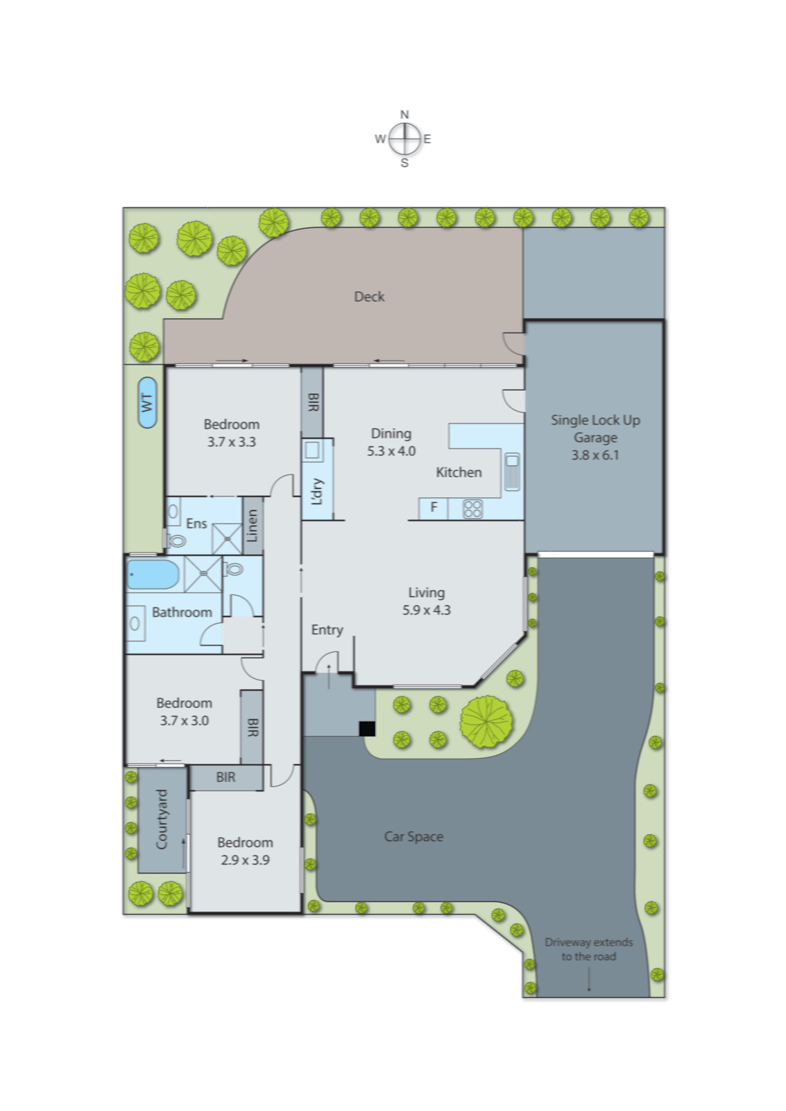 2/17 Barrington Street, Bentleigh East VIC 3165 - Floorplan