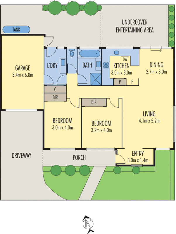 2/17 Brownbill Street, Geelong VIC 3220 - Floorplan