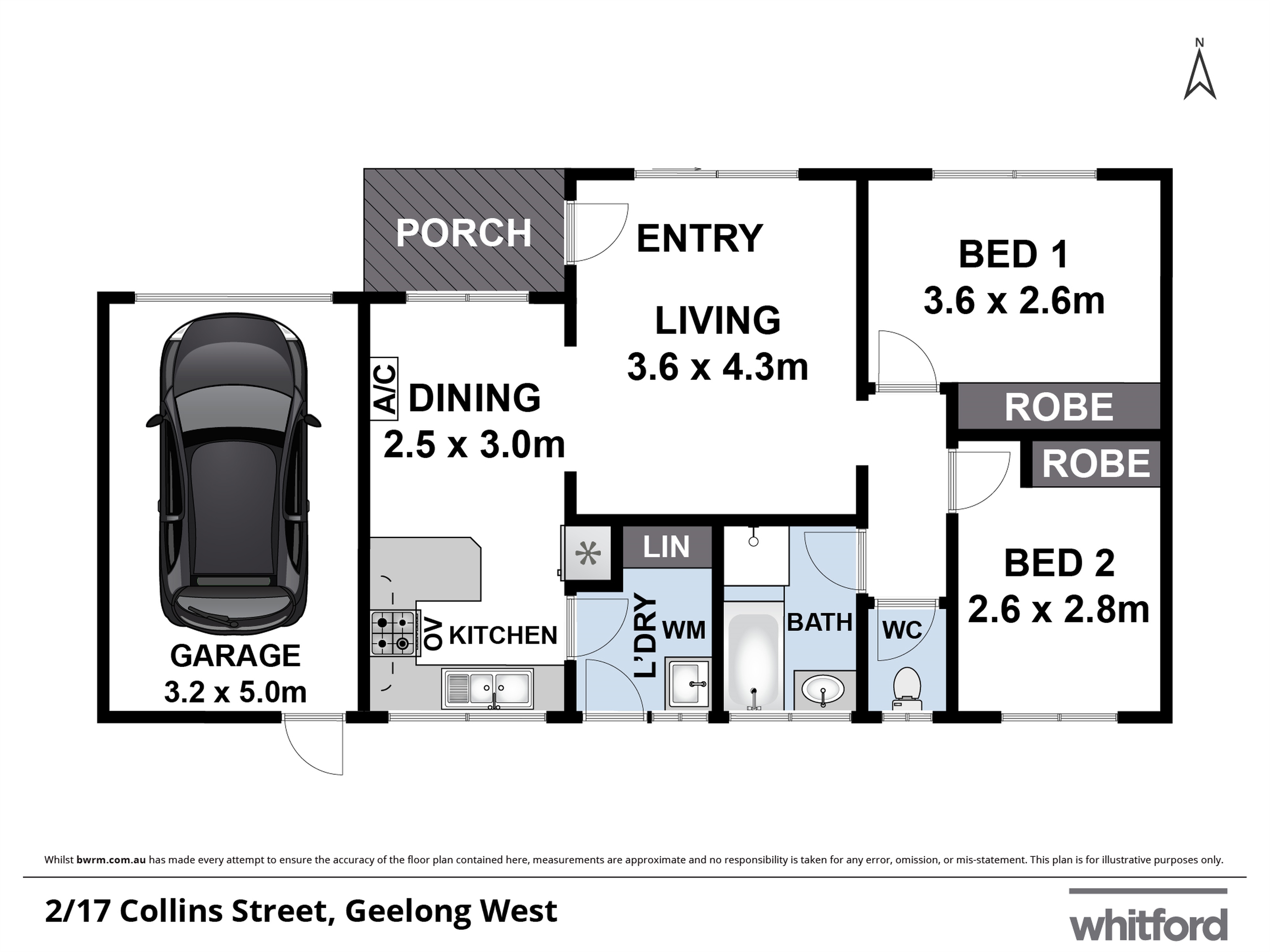 2/17 Collins Street, Geelong West