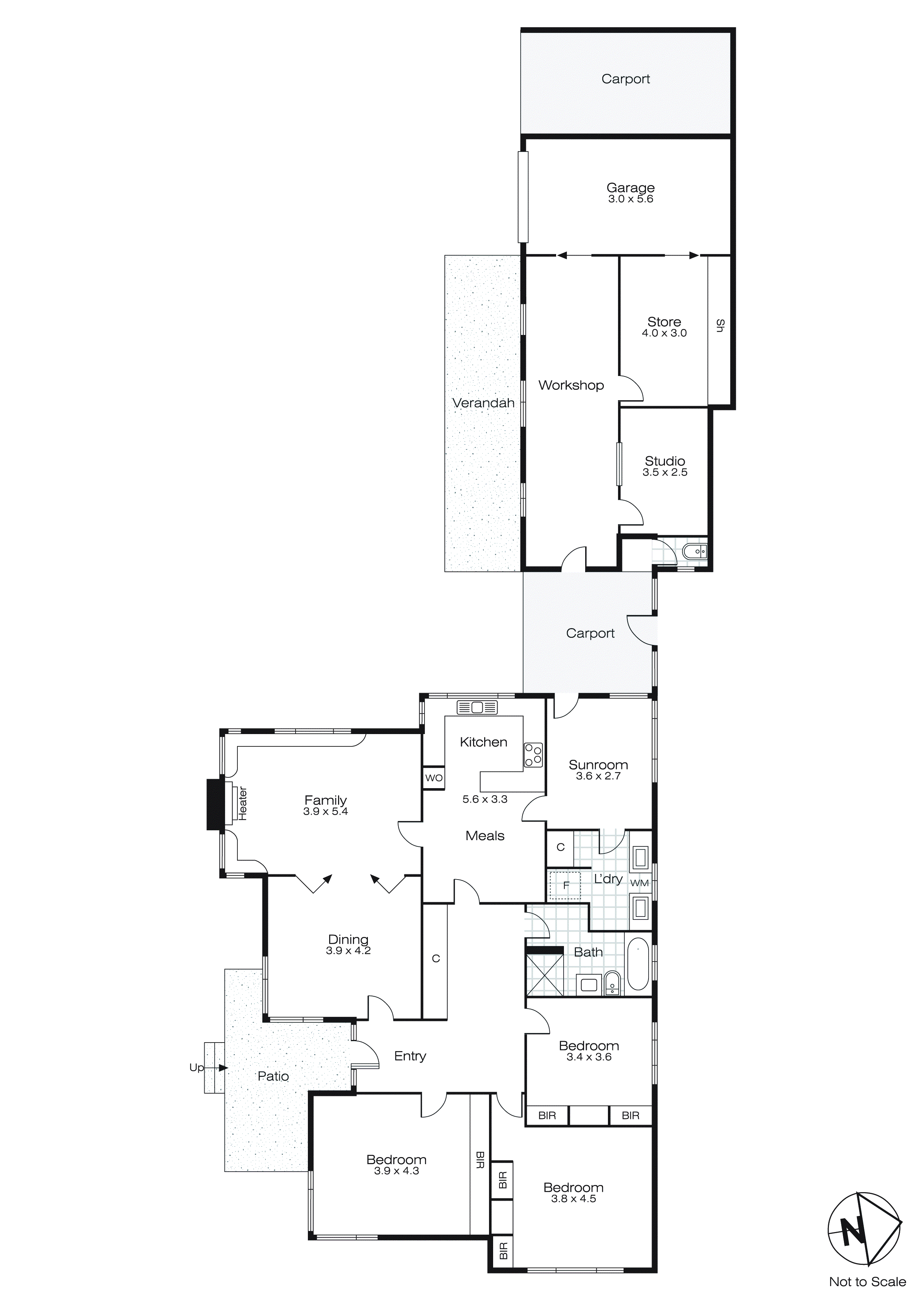 217 Dowling Street, Wendouree VIC 3355 - Floorplan