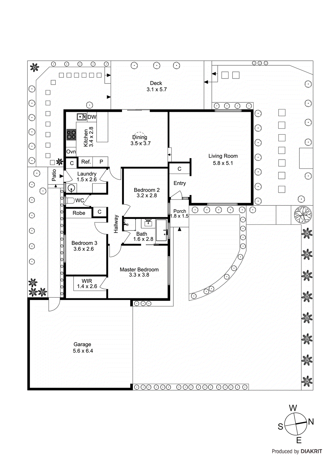 2/17 Greenwood Street, Burwood VIC 3125 - Floorplan