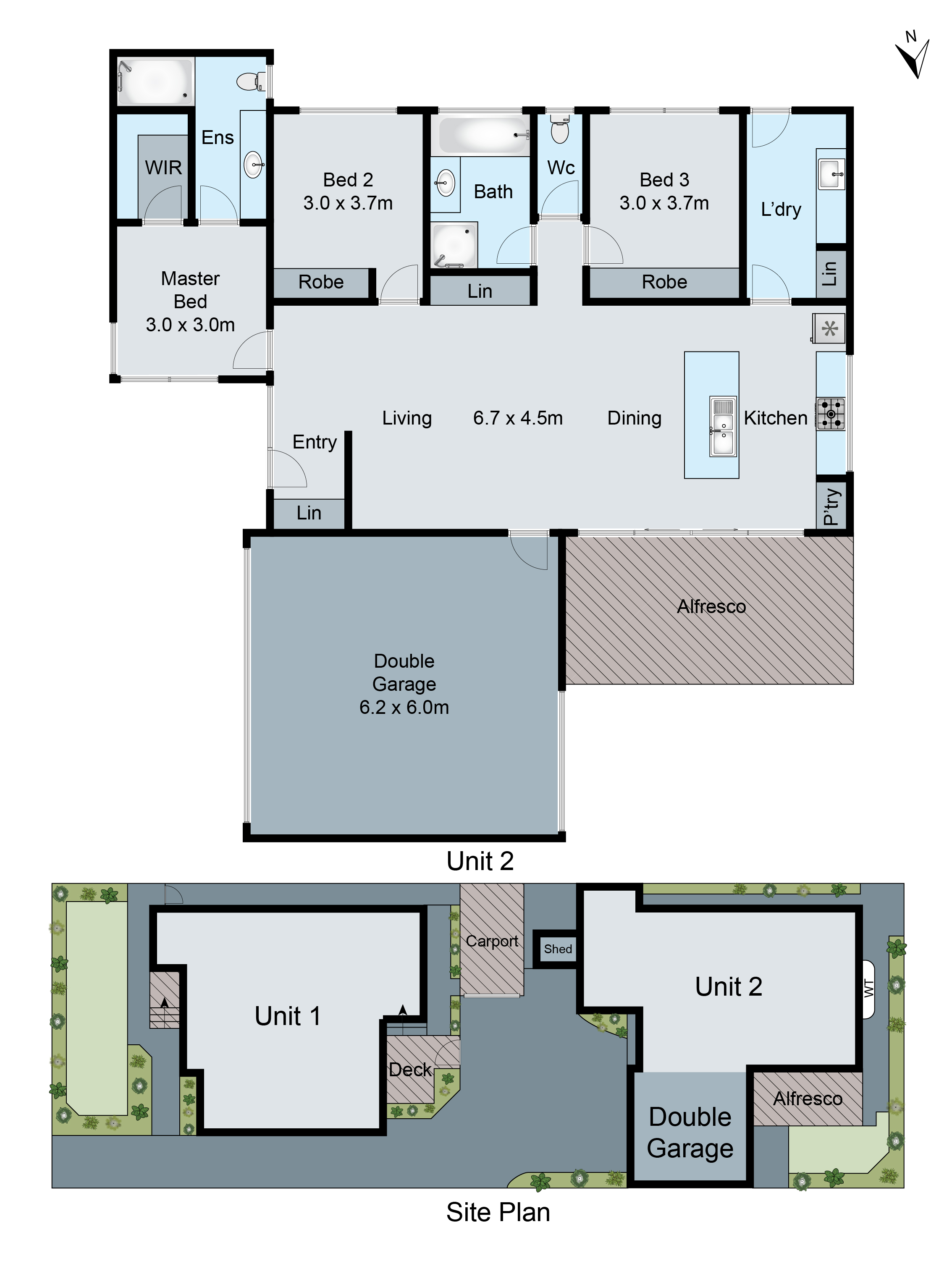 2/17 Hughes Street, BELL PARK VIC 3215 - Floorplan