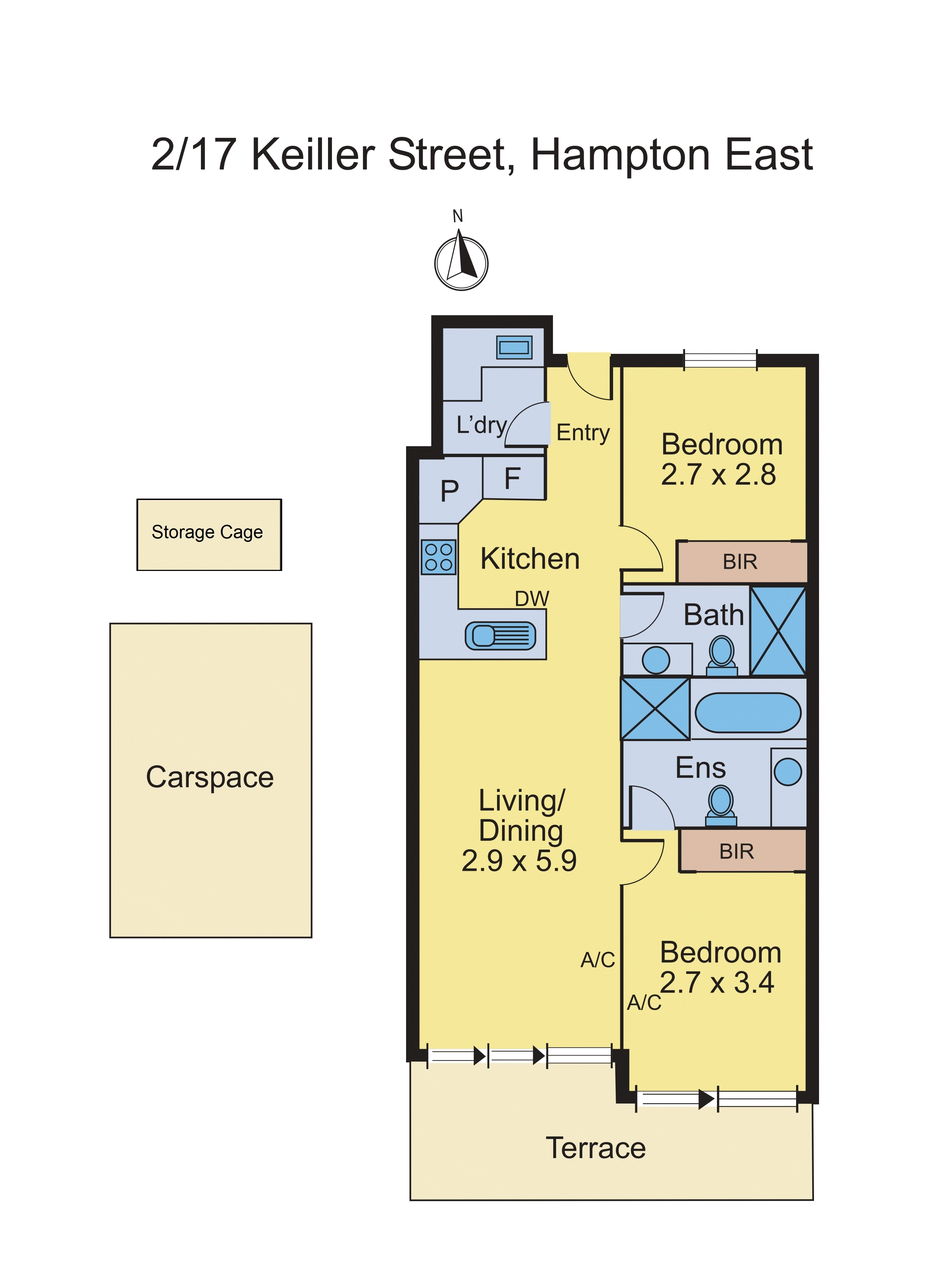 2/17 Keiller Street, Hampton East VIC 3188 - Floorplan