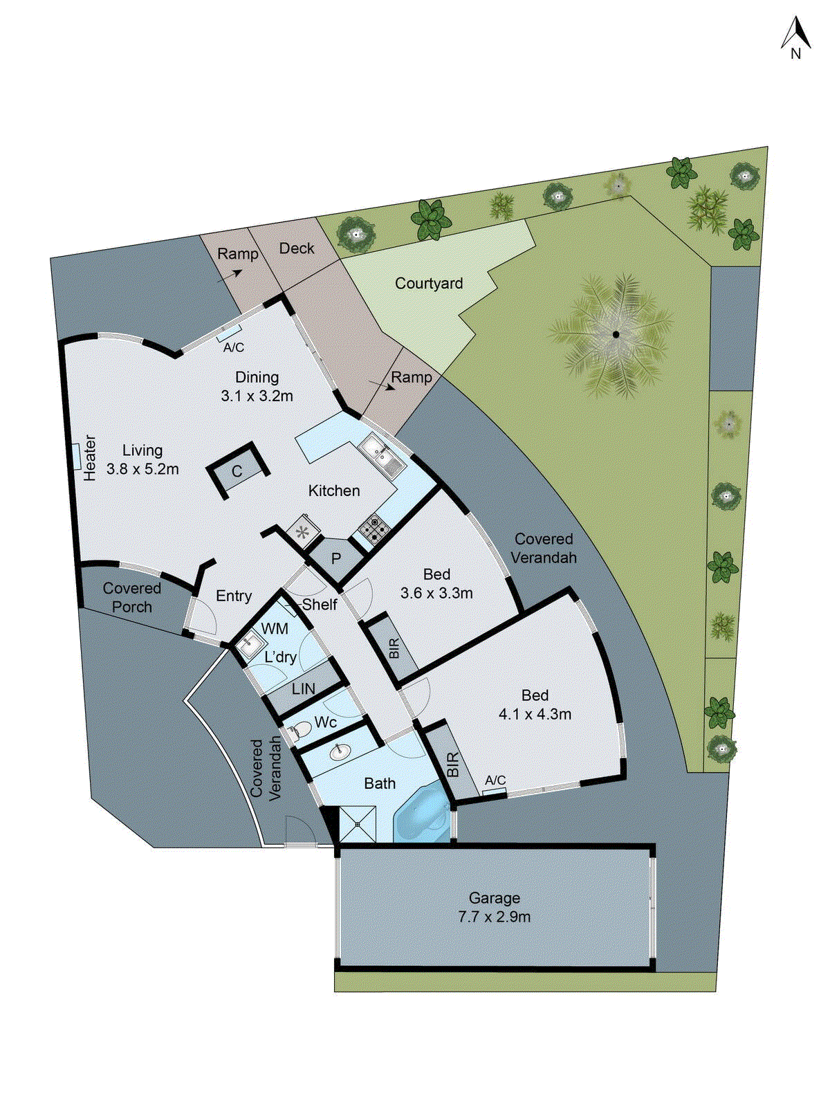 2/17 Merlin Crescent, Corio VIC 3214 - Floorplan