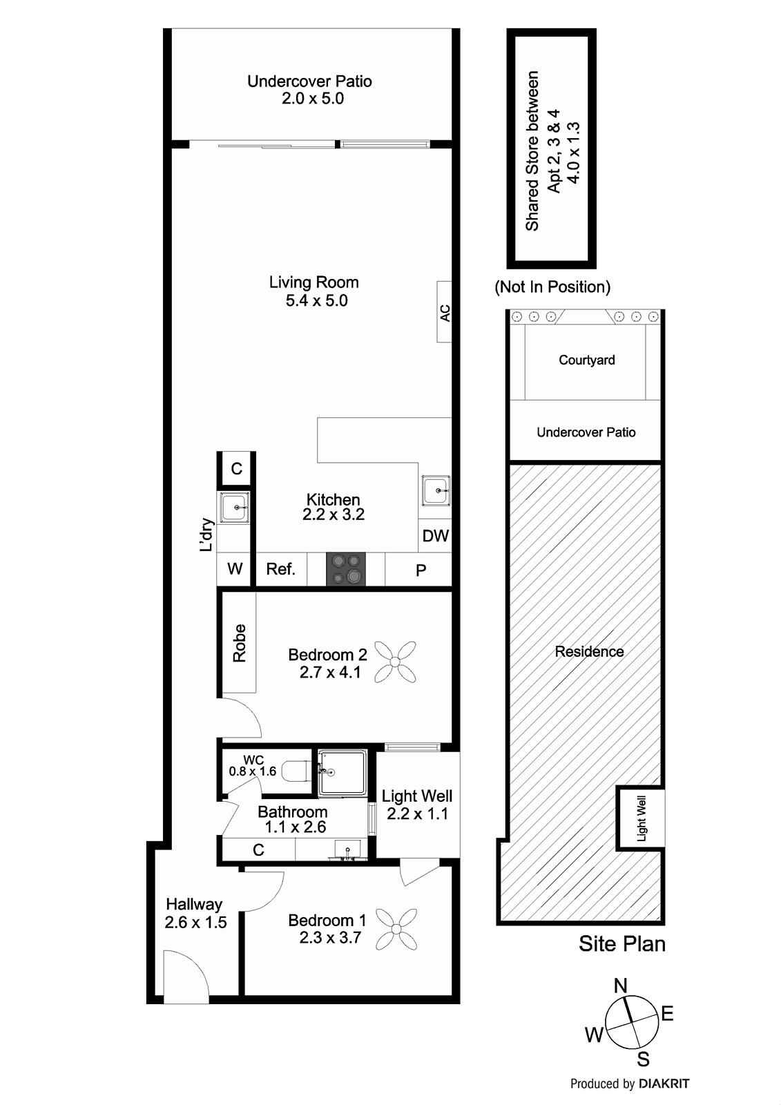 2/17 Small Street, Hampton VIC 3188 - Floorplan