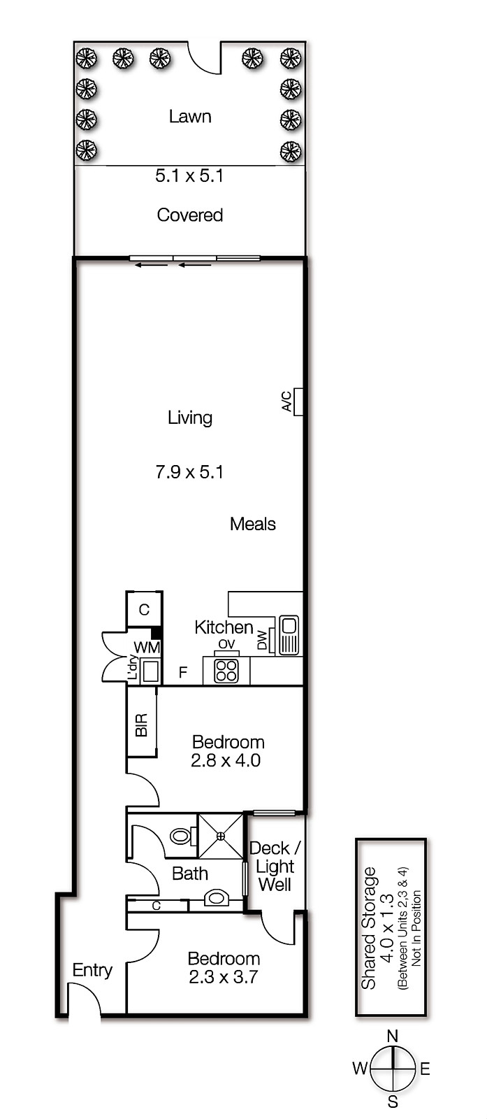2/17 Small Street, Hampton VIC 3188 - Floorplan