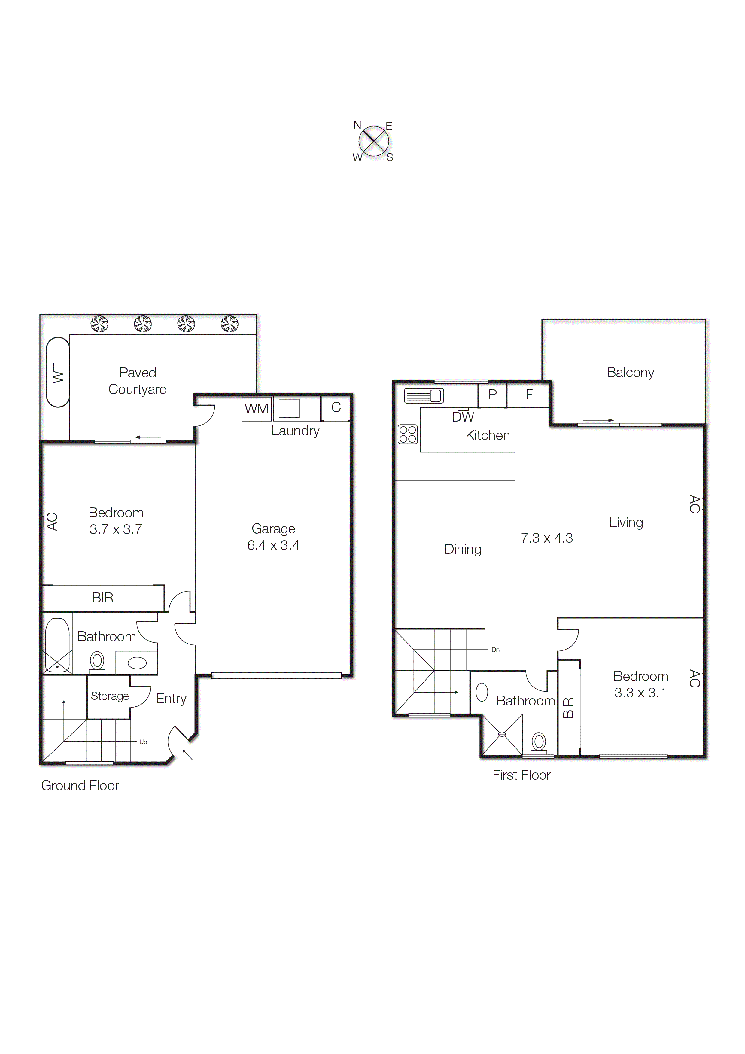 2/17 View Street, Highett VIC 3190 - Floorplan