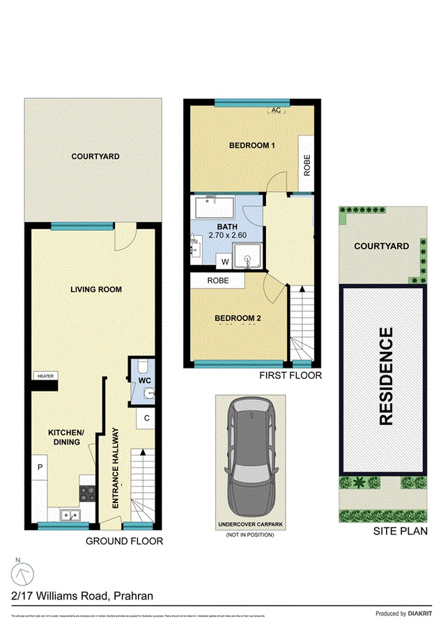 2/17 Williams Road, Windsor VIC 3181 - Floorplan