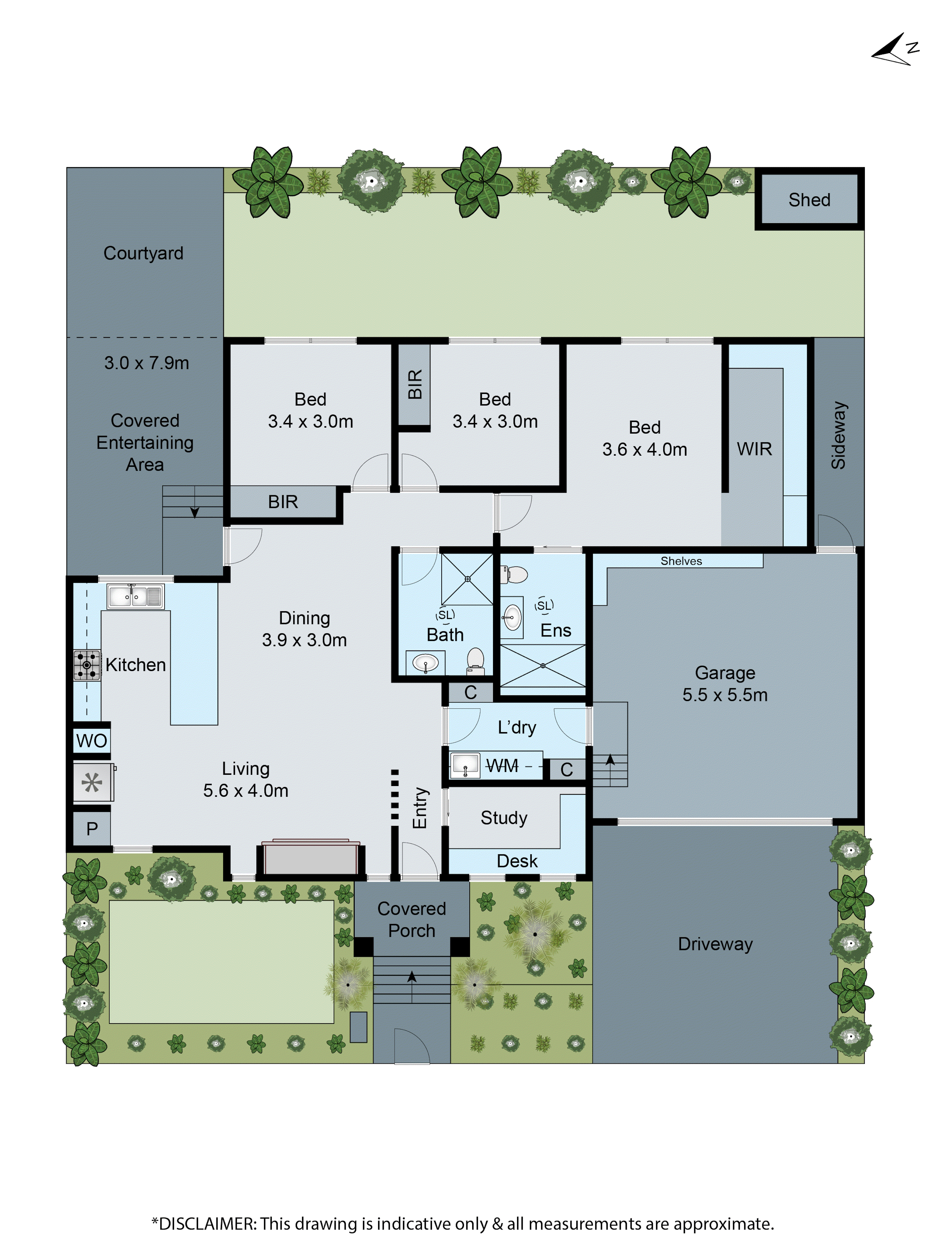 2/172 Atherton Road, Oakleigh VIC 3166 - Floorplan