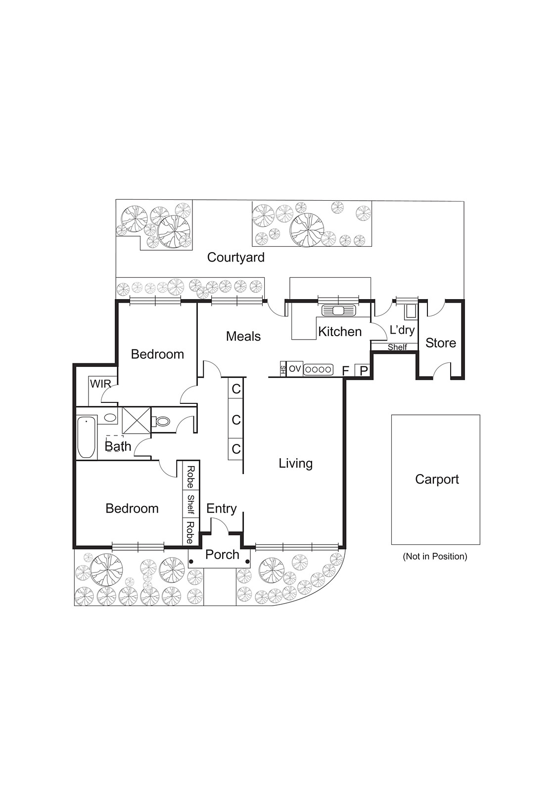 2/172 Bay Road, Sandringham VIC 3191 - Floorplan