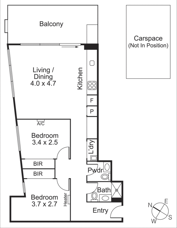 217/27-31 Herbert Street, St Kilda VIC 3182 - Floorplan