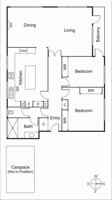2/174 Barkly Street, St Kilda VIC 3182 - Floorplan