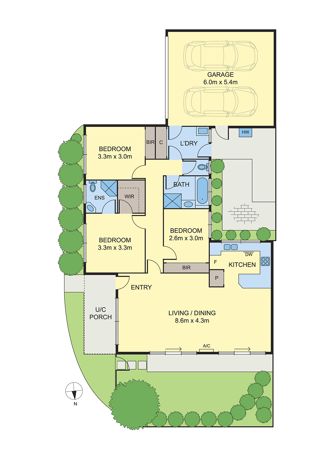 2/179 Roslyn Road, Belmont VIC 3216 - Floorplan