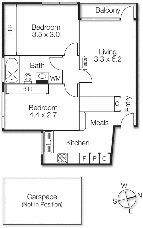 2/18 Barkly Street, St Kilda VIC 3182 - Floorplan