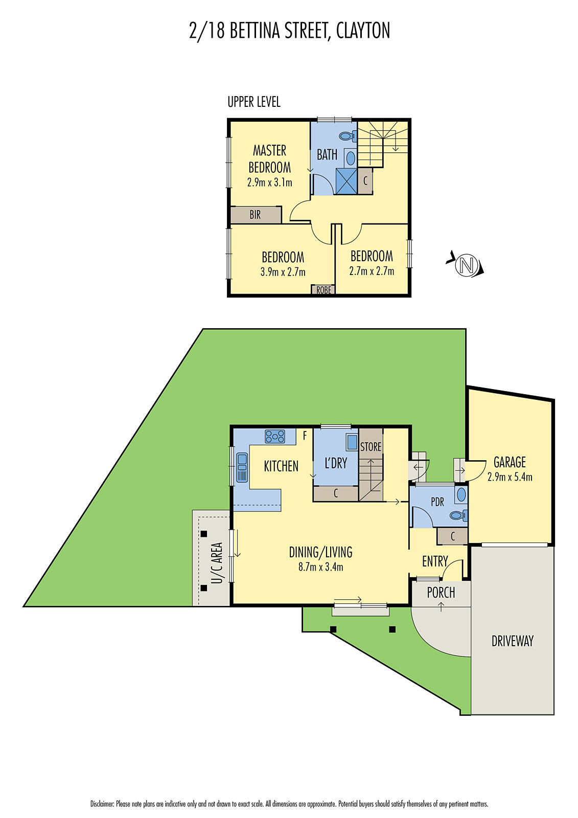 2/18 Bettina Street, Clayton VIC 3168 - Floorplan