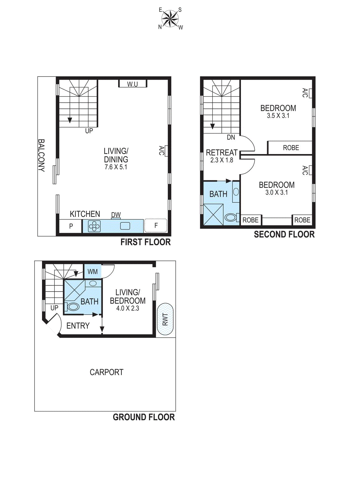 2/18 Canterbury Road, Toorak - Floorplan 1