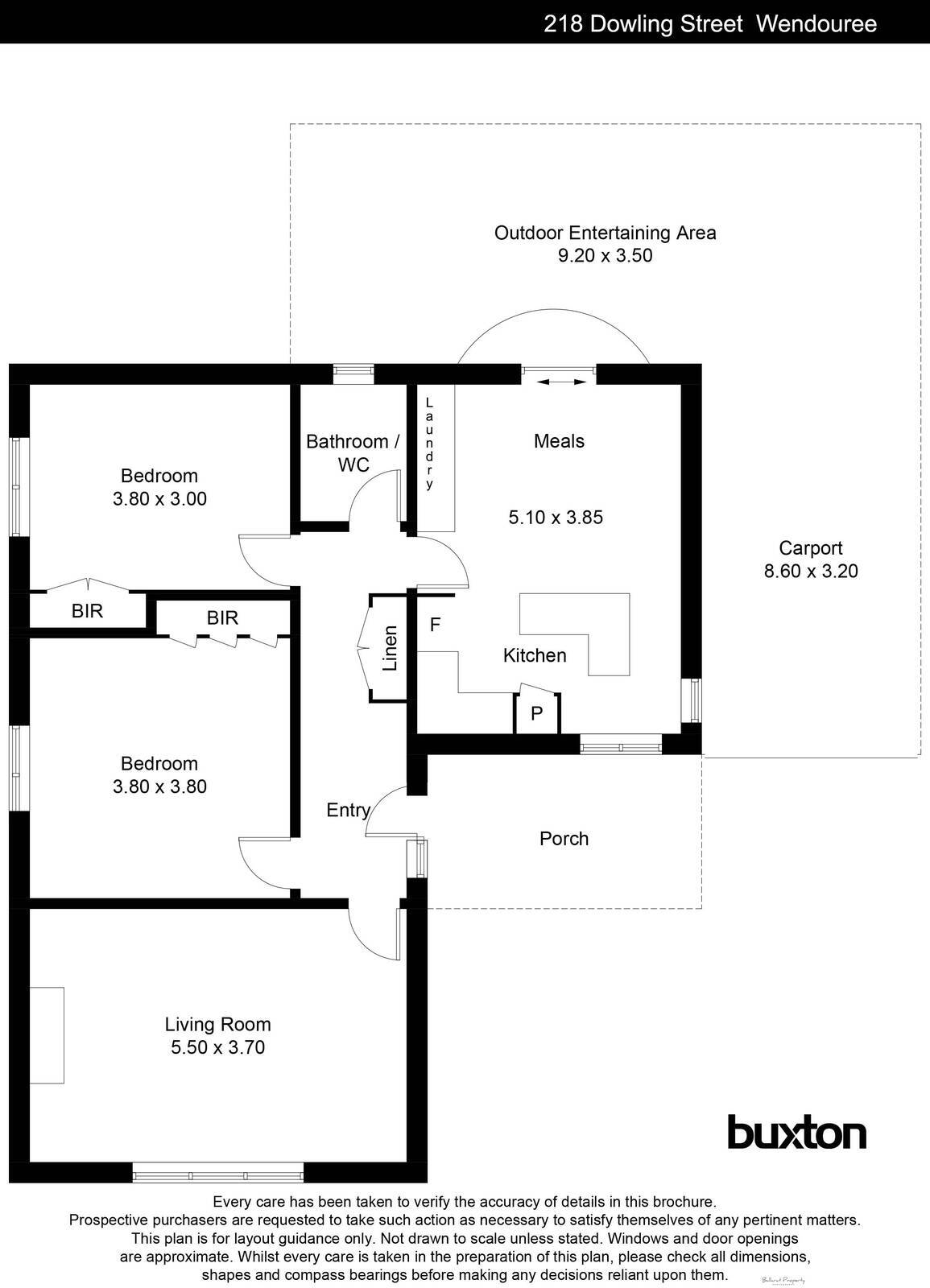 218 Dowling Street, Wendouree VIC 3355 - Floorplan