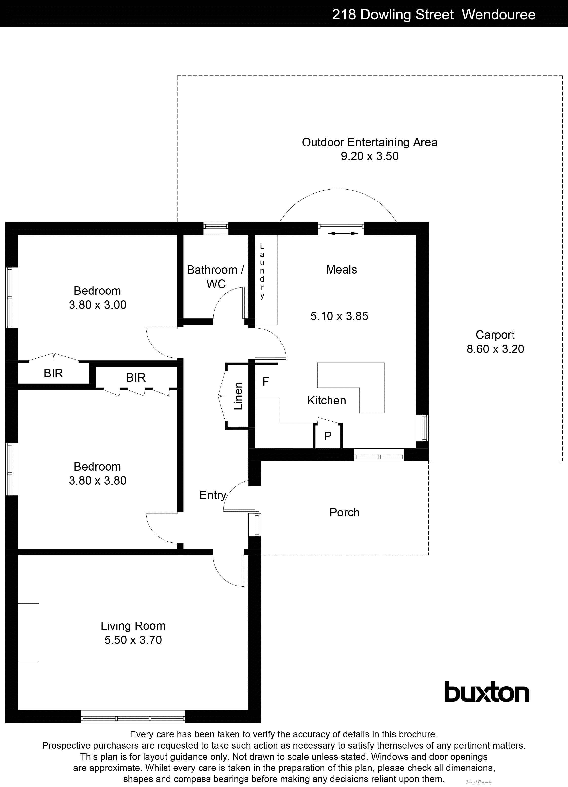 218 Dowling Street, Wendouree VIC 3355 - Floorplan
