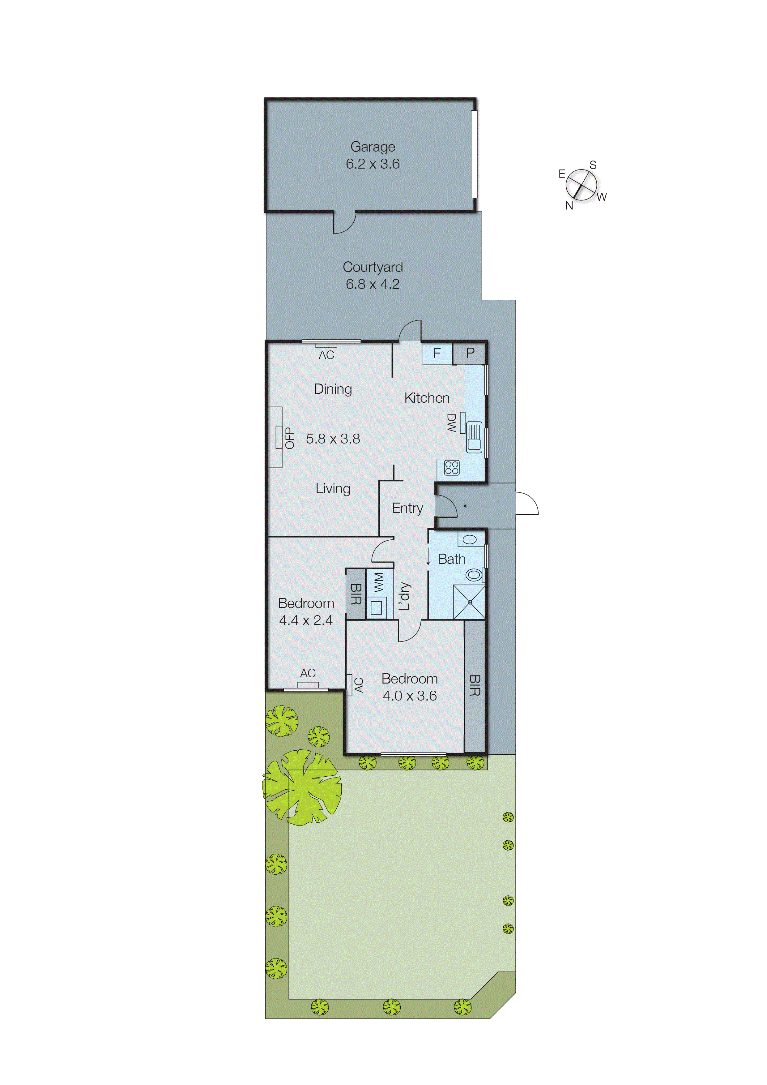 2/18 Eighth Street, Parkdale VIC 3195 - Floorplan