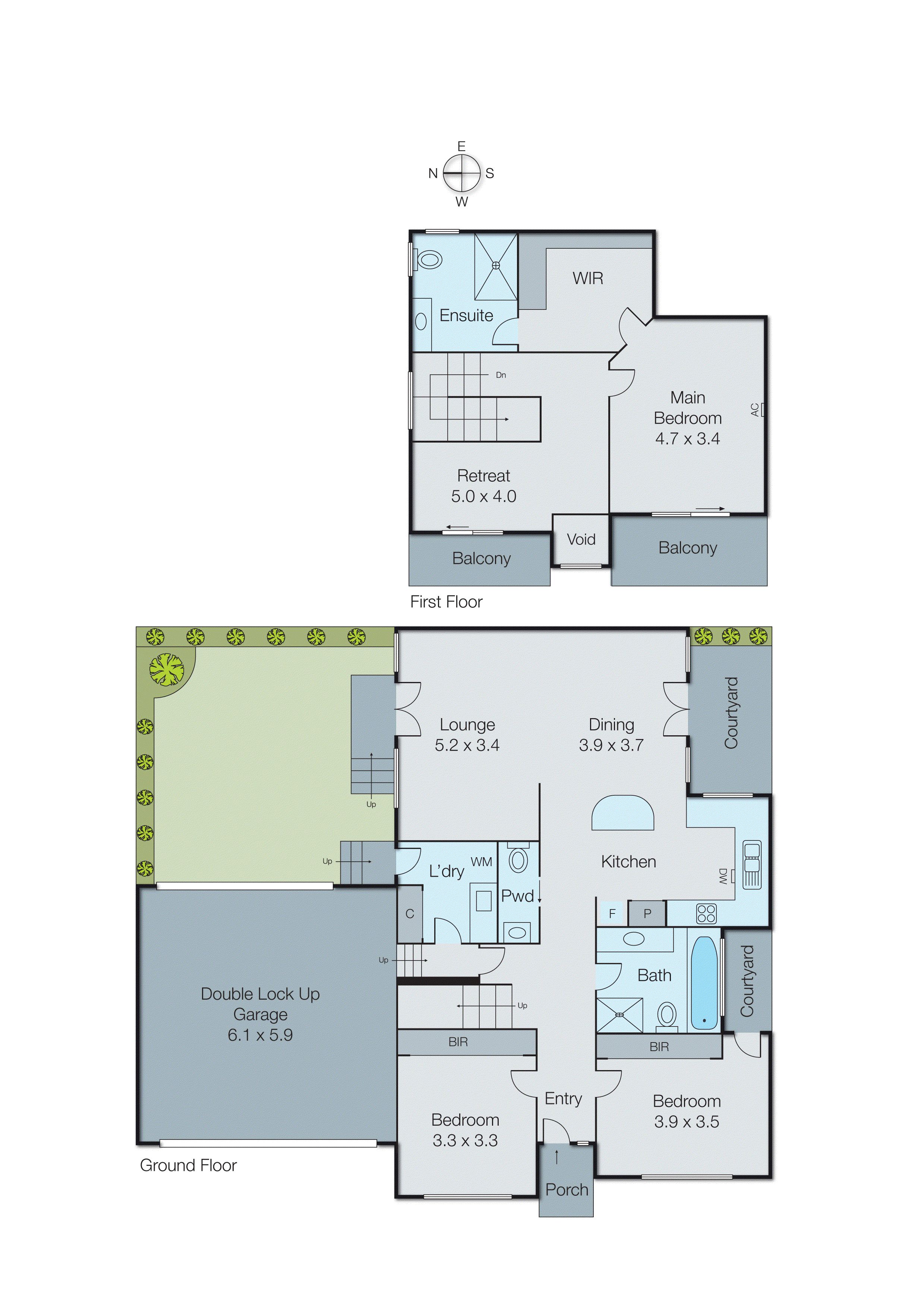 2/18 Naples Road, Mentone VIC 3194 - Floorplan