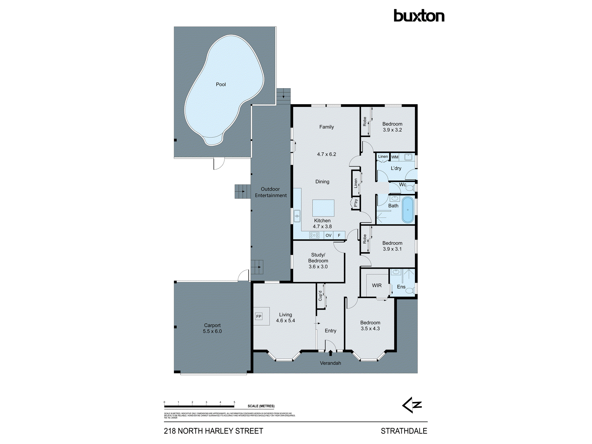 218 North Harley Street, Strathdale VIC 3550 - Floorplan