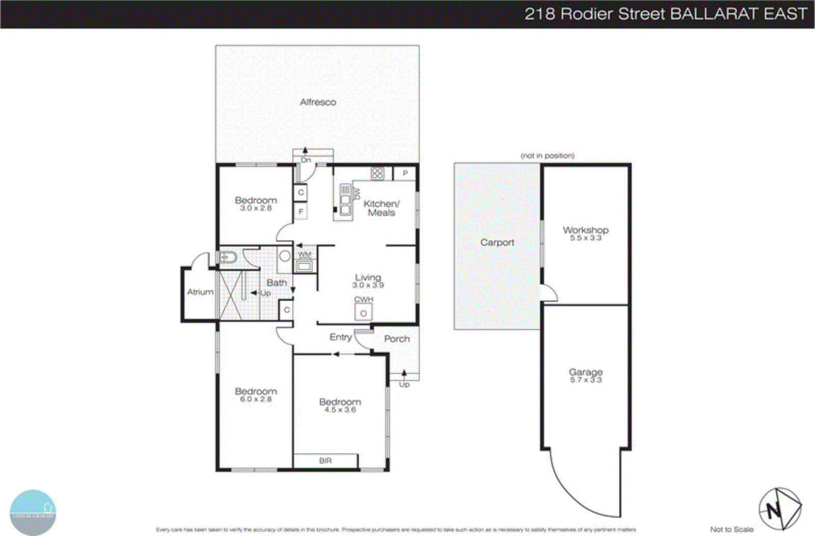 218 Rodier Street, Ballarat East VIC 3350 - Floorplan