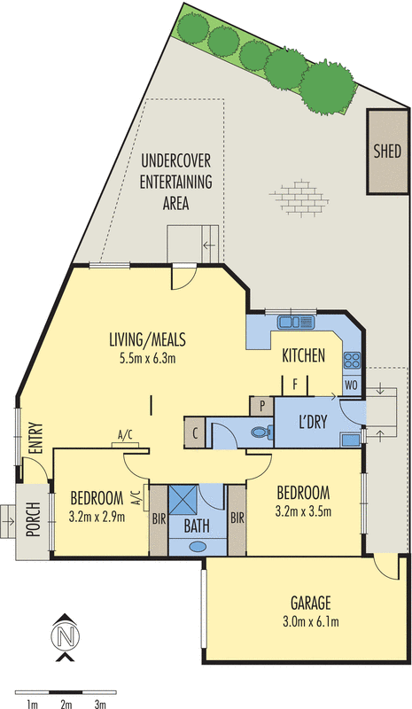 2/18 View Street, Clayton VIC 3168 - Floorplan