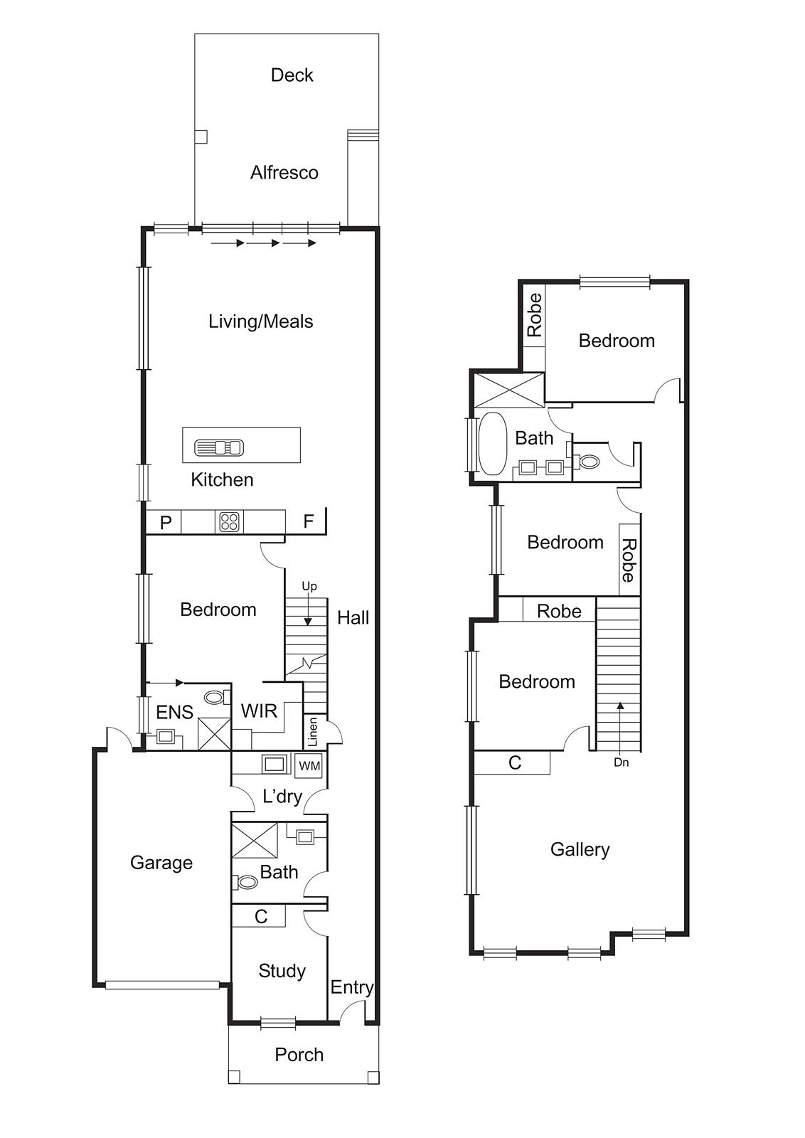 2/18 Vunabere Avenue, Bentleigh VIC 3204 - Floorplan