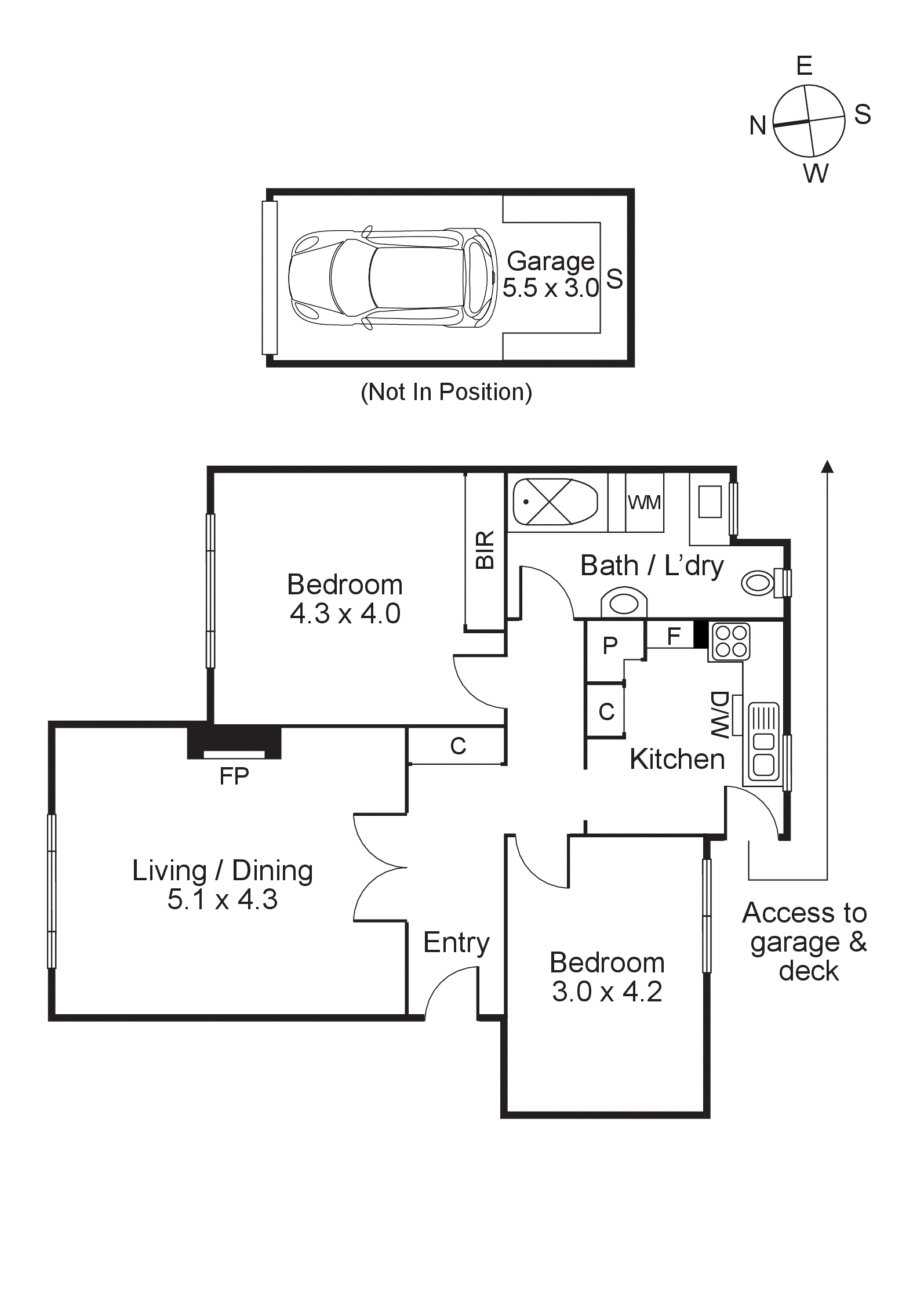 2/18 Westbury Street, St Kilda East VIC 3183 - Floorplan