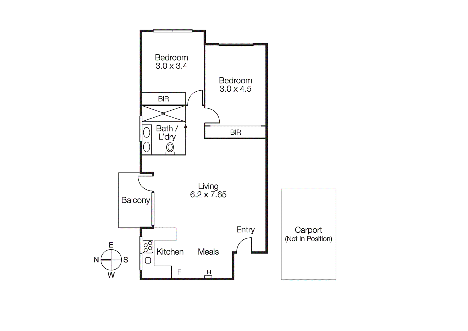 21/80 Grey Street, St Kilda VIC 3182 - Floorplan