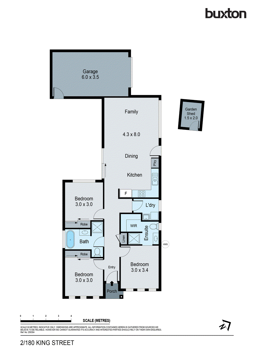 2/180 King Street, Bendigo VIC 3550 - Floorplan